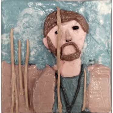 Album Art made from Plasticine