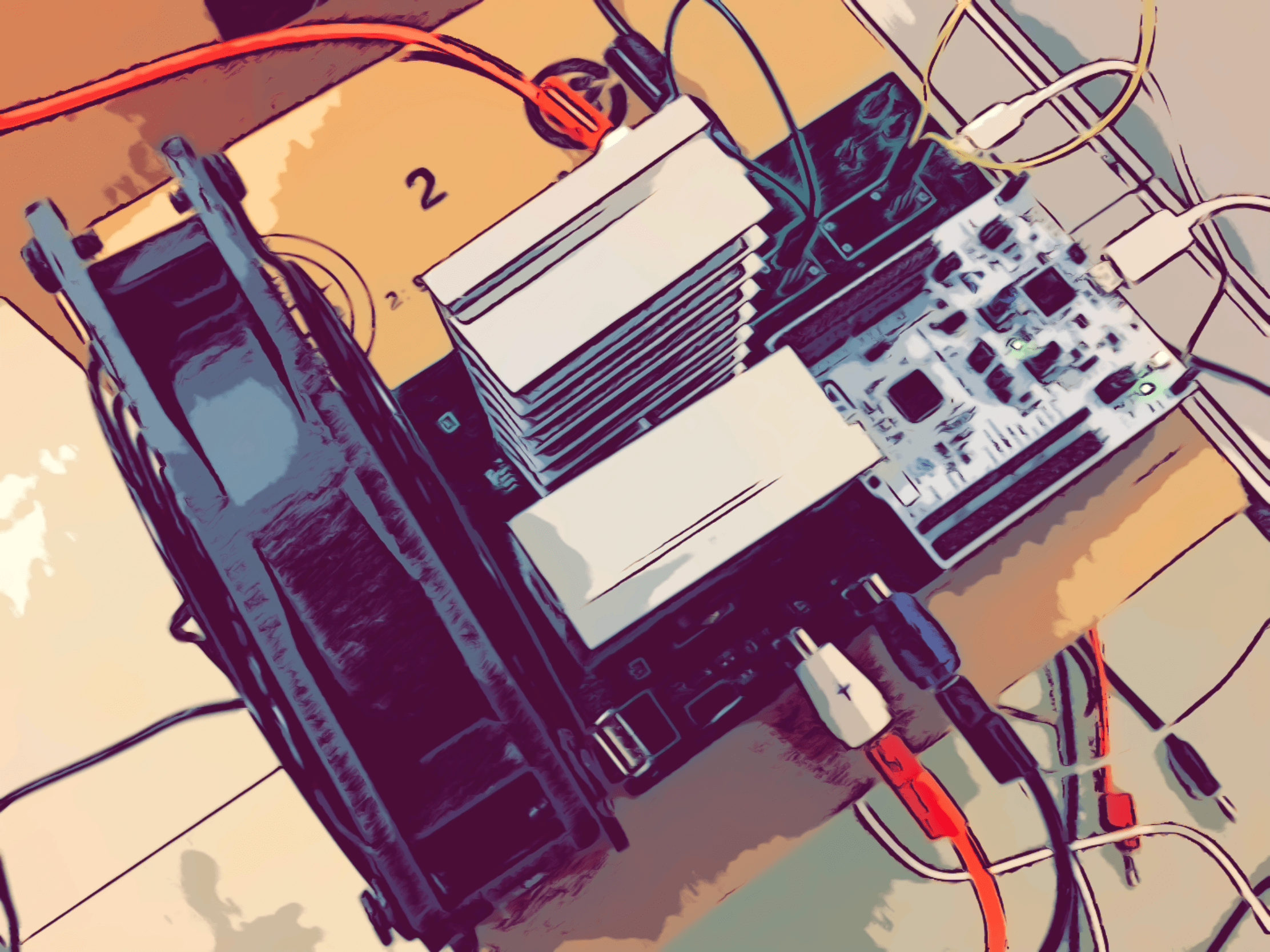 battery charger discharger setup