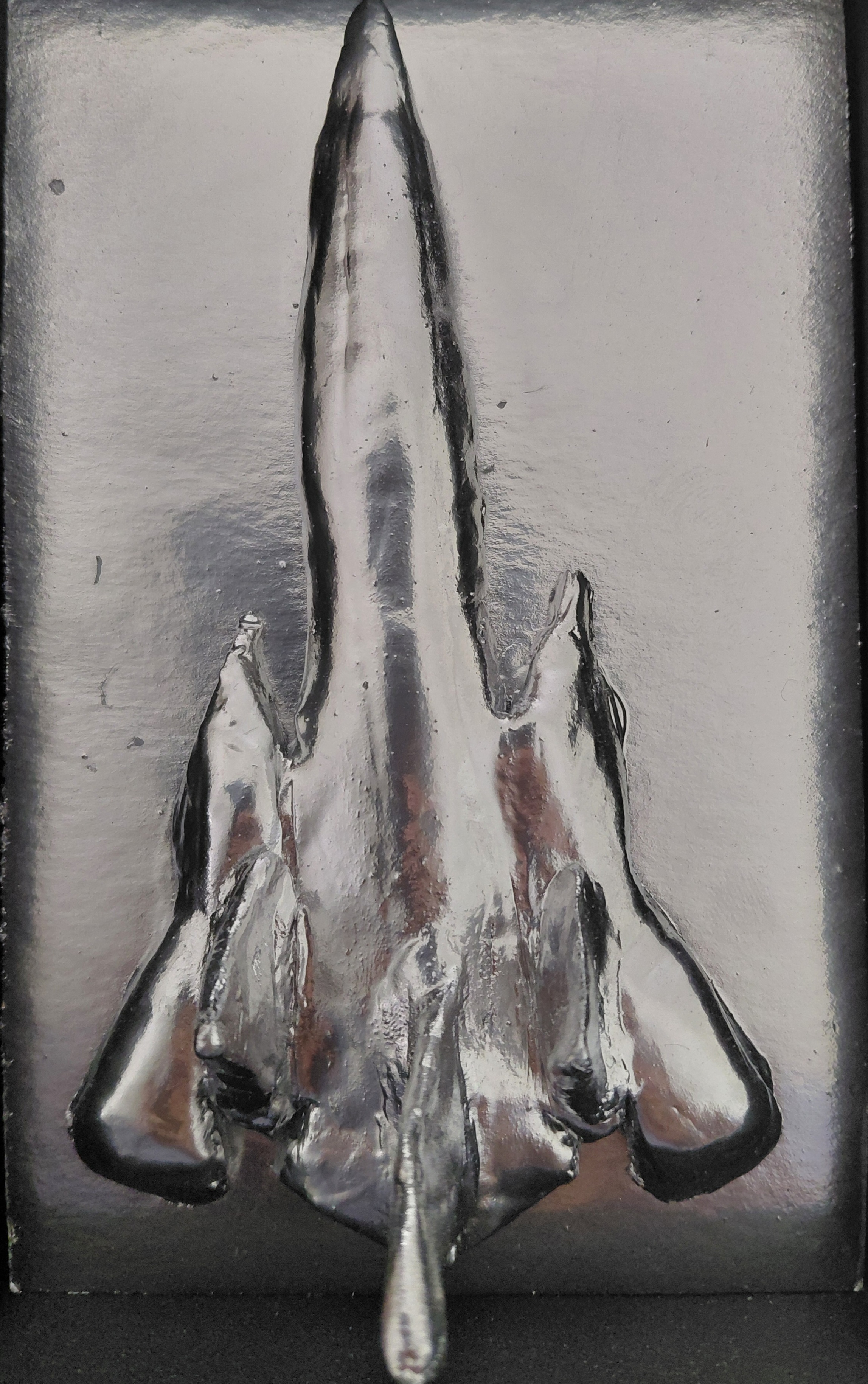Jet Plane modeled with clay